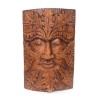 Natural Acacia Wood Green Man Decoration