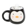 Set mit Pinguin-Tasse und Socken