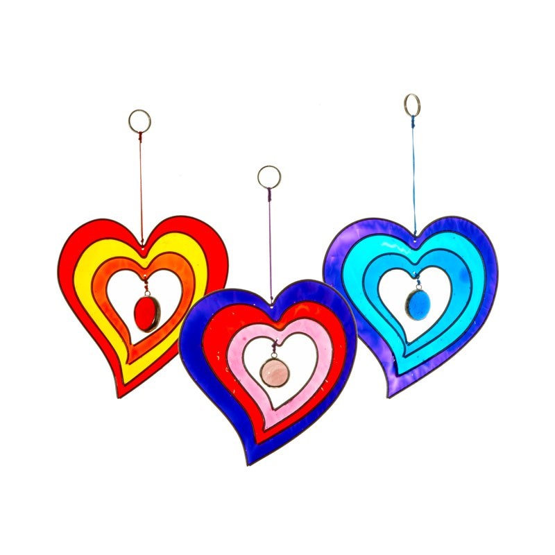 Hanging Heart Suncatcher