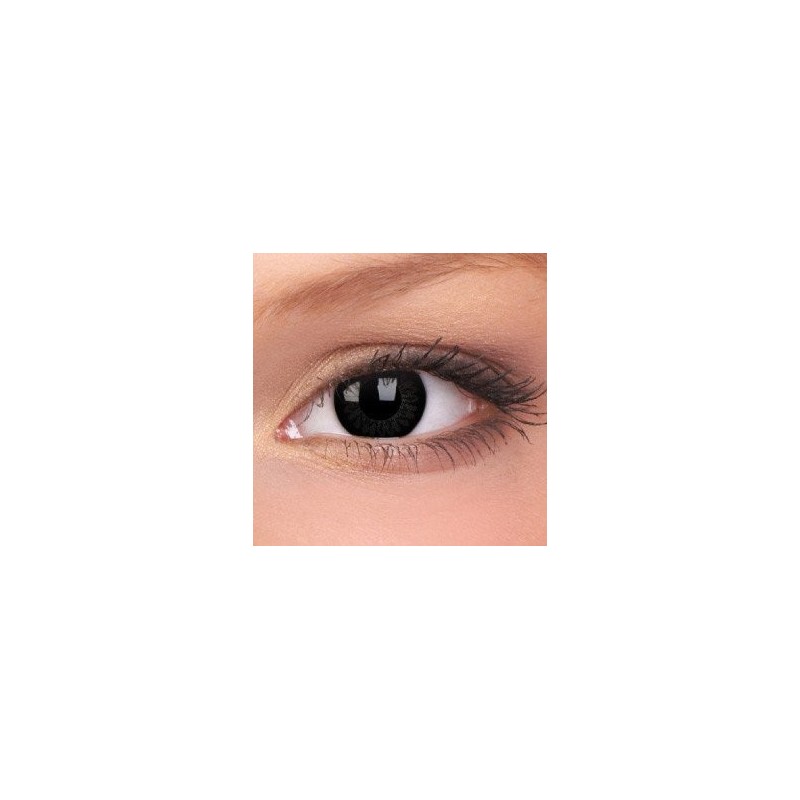 ColourVue Dolly Schwarze Kontaktlinsen für große Augen