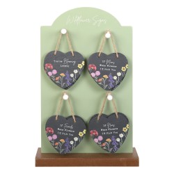 Set of 24 Wildflower Slate...