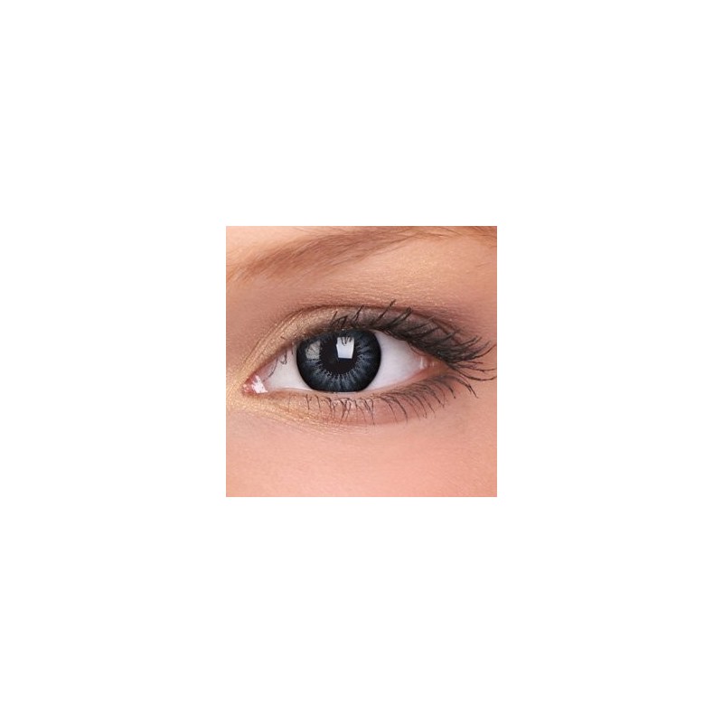 Lentilles de contact ColourVue Soirée Gris Grands Yeux