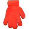 Gants magiques fluorescents orange néon brillant