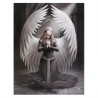 19 x 25 cm großes Leinwandplakat „Prayer For The Fallen“ von Anne Stokes