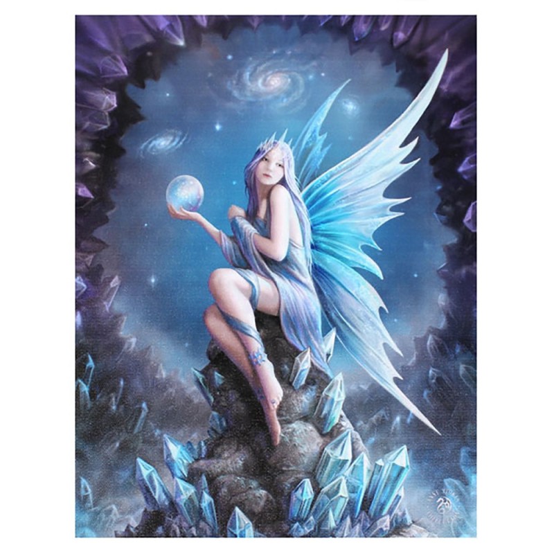 19x25cml Stargazer Canvas Plaque by Anne Stokes