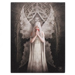 Placa de lienzo Only Love Remains de 19x25 cm de Anne Stokes