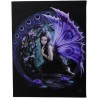 19 x 25 cm Naiad-Leinwandplakette von Anne Stokes