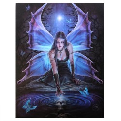 Placa de lienzo Vuelo inmortal de 19x25 cm de Anne Stokes