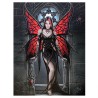 19x25cm Arachnafaria Canvas Plaque by Anne Stokes