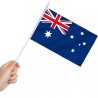 1 Australia Sport World Cup Football Commonwealth Games Hand Party Flag 6" x 9"