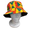 Teens Adult 90s Grenada Flag Reversible Bucket Fisherman Fancy Dress Sun Hat