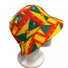 Teens Adult 90s Grenada Flag Reversible Bucket Fisherman Fancy Dress Sun Hat