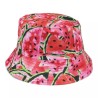 Unisex Teens 90s Adult Watermelon Melon Summer Bucket Fisherman Sun Hat Gift