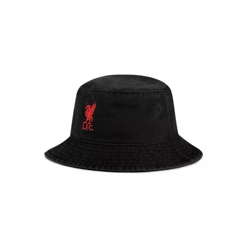 Official Liverpool Football Crest BLACK Bucket Summer Sun Hat Fathers Day Gift