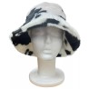 Ladies Womens Fluffy Plush Warm Fleece Leopard Cow Print Tye Dye Bucket Hat Gift