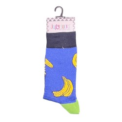 Mens Boys Funky Jolly Socks Fruit Design Skull Pineapple Watermelon Banana 6-11