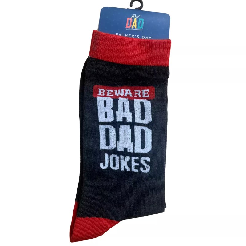 Mens Fathers Day Grandads Birthday Funny Novelty Socks King Of Napping Dad Jokes