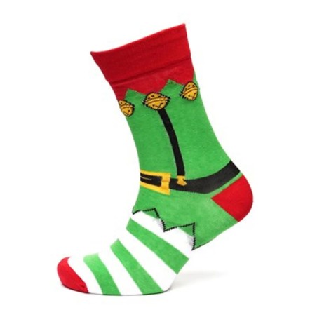 Mens Ho Ho Santa Elf Snowman Reindeer Funky Novelty Christmas Socks Gift 7-11