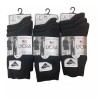 Aler 9 Pairs Plain Black School Everyday Cotton Rich Lycra Socks Shoe Size 9-12