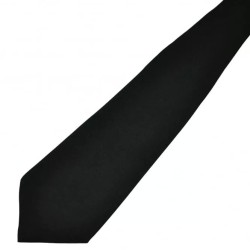 Black Formal Wedding Work Smart Office Wear Suit Fancy Dress Neck Regular Tie