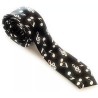 Black And White Musical Music Notes Formal Fancy Dress Funky Skinny Tie Gift