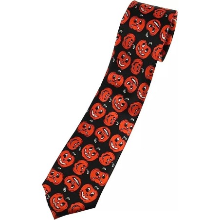 Assorted Halloween Pumpkin Web Skulls Punk Skinny Smart Fancy Dress Neck Ties