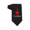 Mens Womens Unisex I Love London Fancy Dress Party Skinny Neck Tie Sovenier Gift