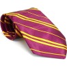 Purple Yellow Stripe Book Day Wizard Gryffindor School Fancy Dress WIDE Tie