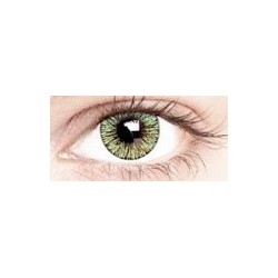 Lentes De Contacto De Color Verde Terciopelo 30 Días