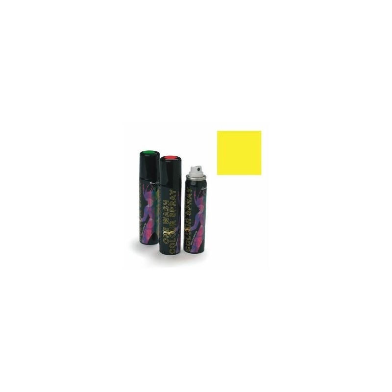 Stargazer Jaune (UV réactif) One Wash Color Hair Spray 75m