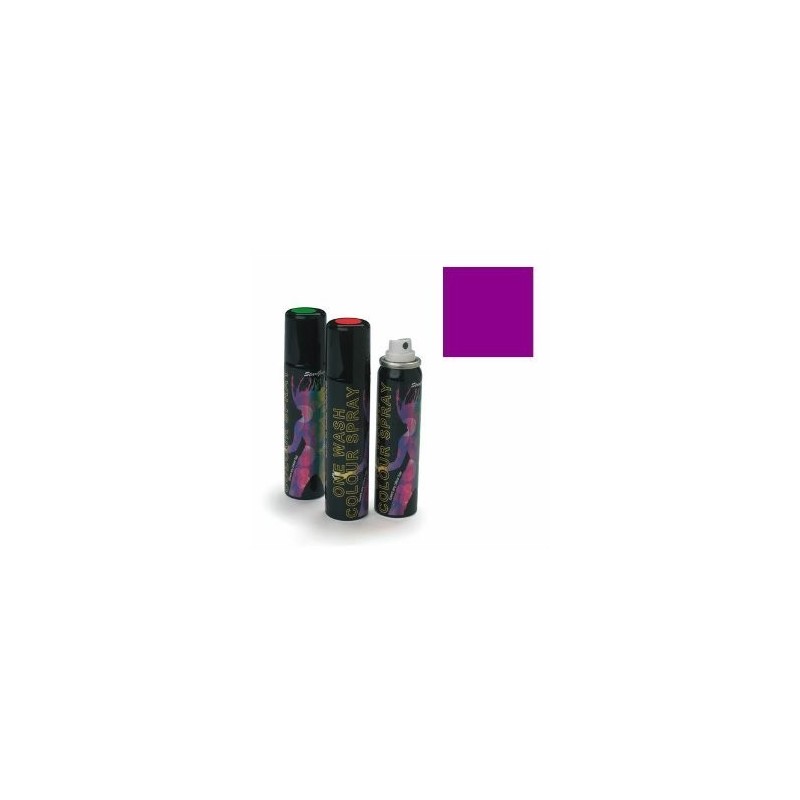 Stargazer Purple (UV Reactive) Laca para el cabello con color One Wash 75m