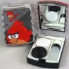 Kit de voyage de trempage de stockage de lentilles de contact Angry Birds