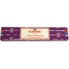 Paquete de 15 gramos de varitas de incienso Satya Nag Champa Sunrise