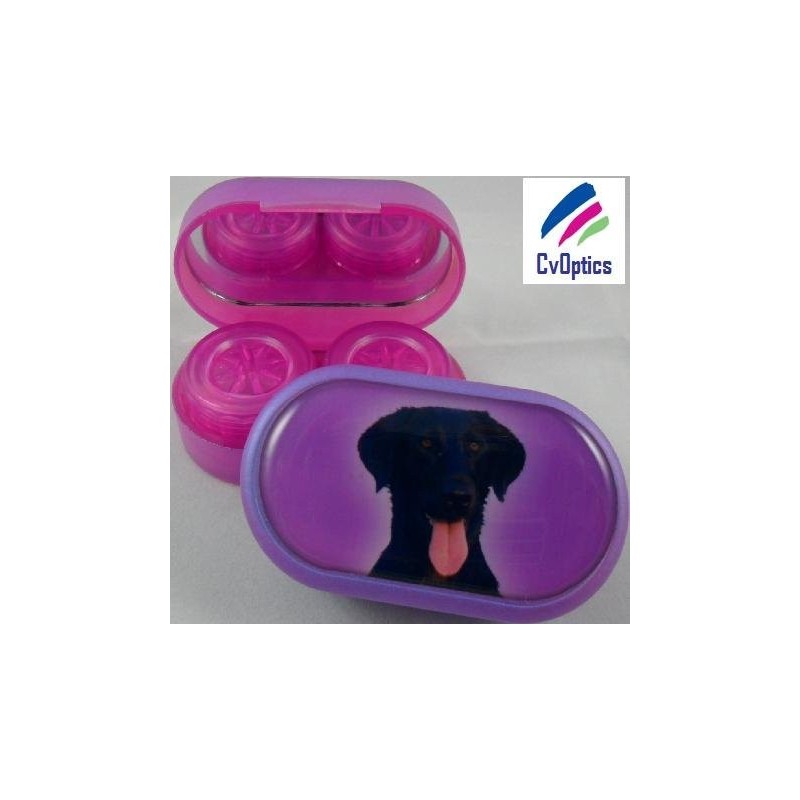 Custodia per lenti a contatto Labrador Furry Friends