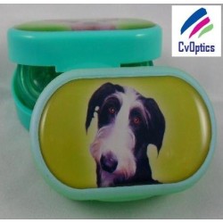 Estuche para remojar lentes de contacto Furry Friends de Lurcher