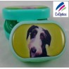 Étui de trempage pour lentilles de contact Lurcher Furry Friends