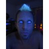 ColourVue Blue UV Glow Crazy Kontaktlinsen