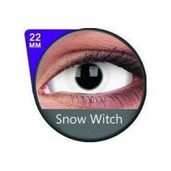 Lenti a contatto Snow Witch White Sclera da 22 mm