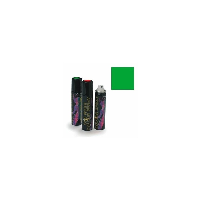 Stargazer Green (UV-reaktiv) One Wash Color Haarspray 75m