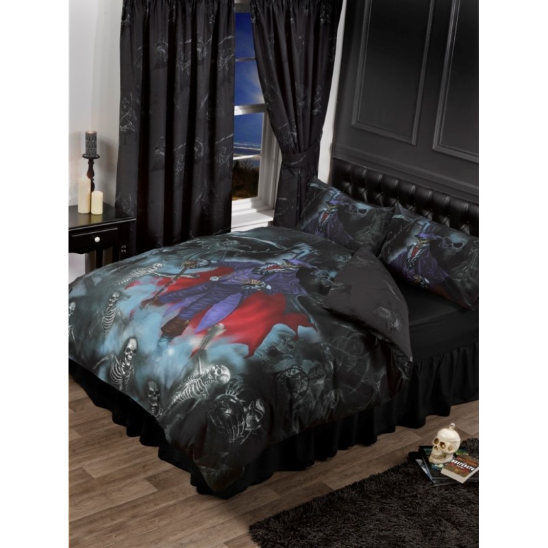 Housse de couette gothique et taies d'oreiller assorties, King Size, Alchemy Magistus