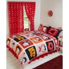 Taille unique officielle Betty Boop Picture Perfect Design Housse de couette et taie d'oreiller assortie