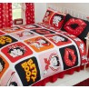 Taille unique officielle Betty Boop Picture Perfect Design Housse de couette et taie d'oreiller assortie