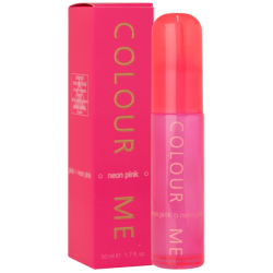 Perfume para mujer Milton Lloyd - Color Me Neon Pink - 50ml PDT - Parfum De Toilette