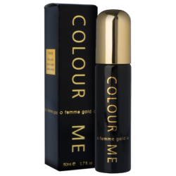 Perfume para mujer Milton Lloyd - Color Me Gold - 50ml PDT - Parfum De Toilette