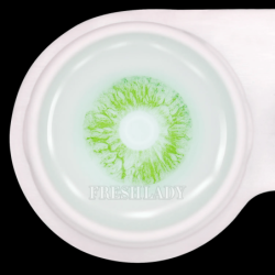 FreshLady Rococo Joy Lentilles De Contact De Couleur Vert Pastel Annuelles