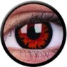 ColourVUE Lenti a contatto colorate Volturi Deep Red Crazy Halloween da 1 giorno