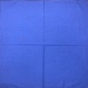 Sciarpa da collo Bandana blu tinta unita 100% cotone