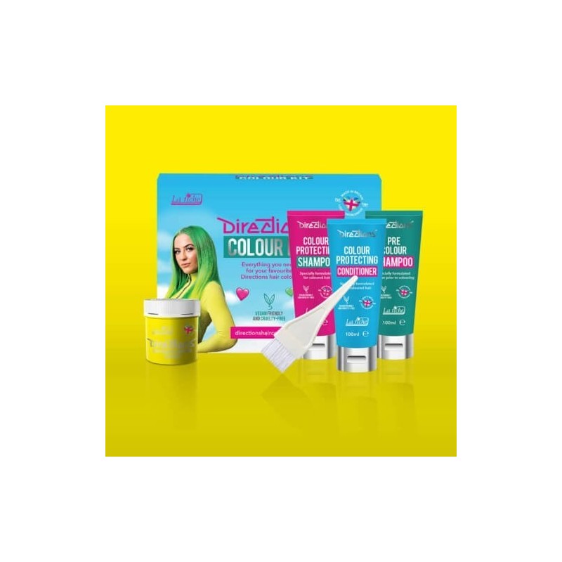 Modo de Empleo Kit de Color de Cabello Bright Daffodil