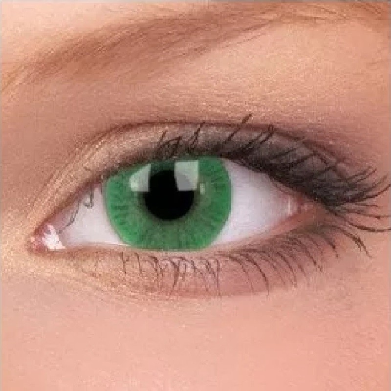 Lentes de contacto ColourVue Green Basics